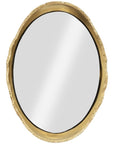 Phillips Collection Broken Egg Black and Gold Mirror