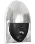 Phillips Collection Fashion Faces Large Pout Black and Silver Wall Art