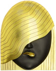Phillips Collection Fashion Faces Wave Black and Gold Wall Art