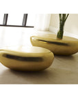 Phillips Collection River Stone Gold Coffee Table