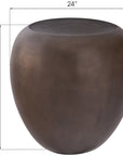 Phillips Collection River Stone Outdoor Side Table