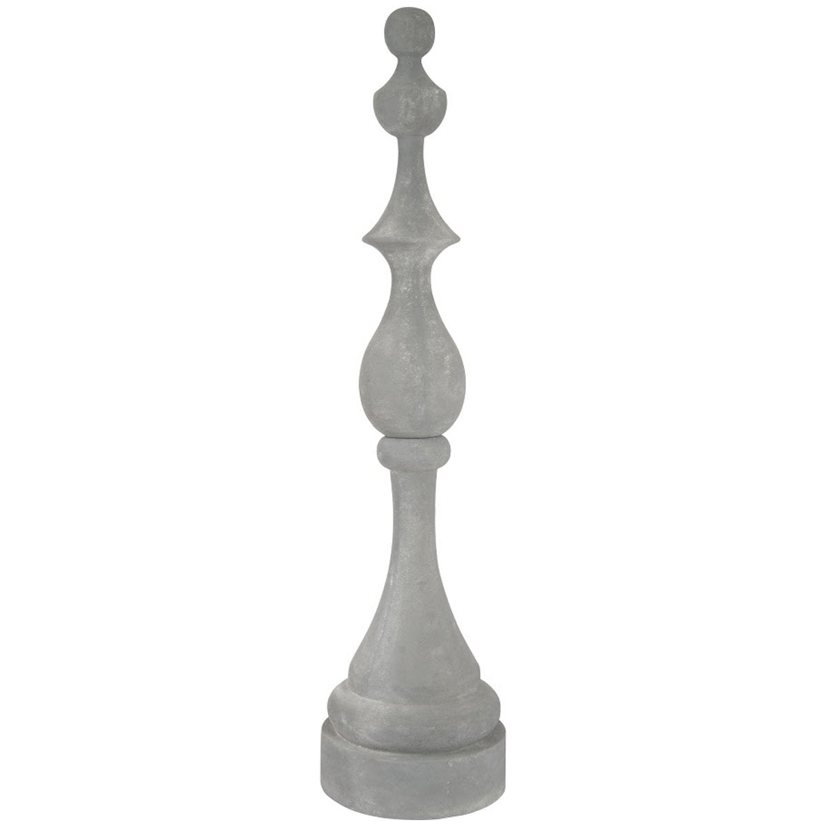 Phillips Collection Check Mate Gray Sculpture
