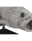 Phillips Collection Large Mouth Bass Fish Sculpture with Stand