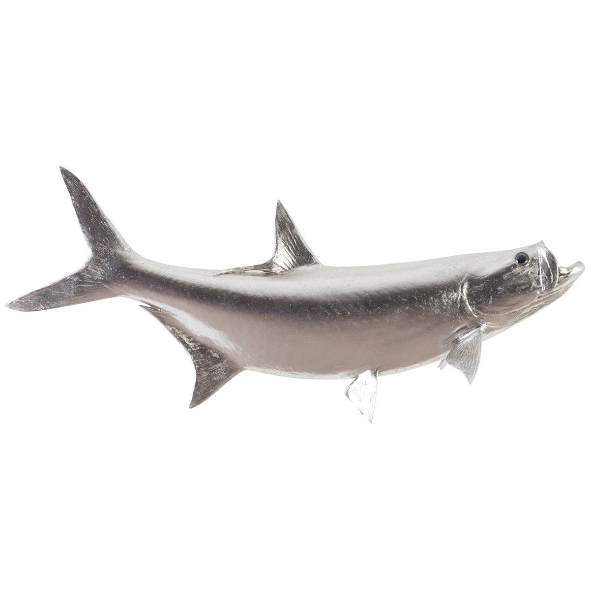 Phillips Collection Tarpon Fish Wall Sculpture, Silver Leaf
