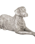 Phillips Collection Labrador Dog Sculpture, Laying