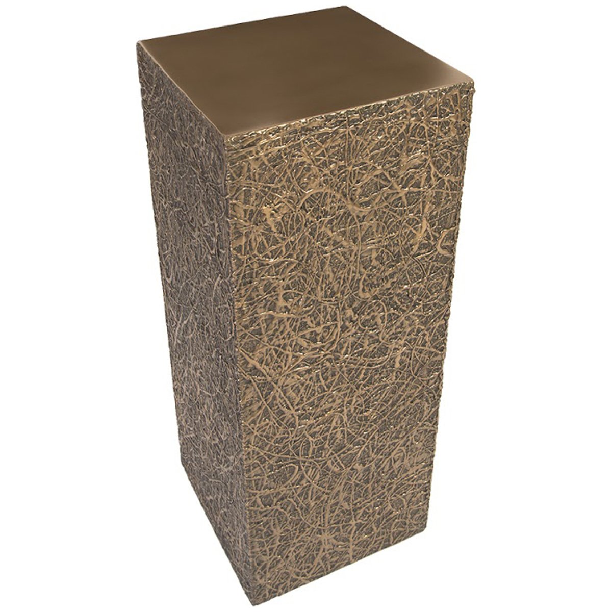 Phillips Collection String Theory Outdoor Pedestal, Bronze
