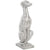 Phillips Collection Greyhound Sculpture, Silver Leaf