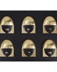 Phillips Collection Fashion Faces Pout Black and Gold Wall Art