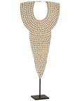 Phillips Collection Shell Necklace Sculpture on Stand