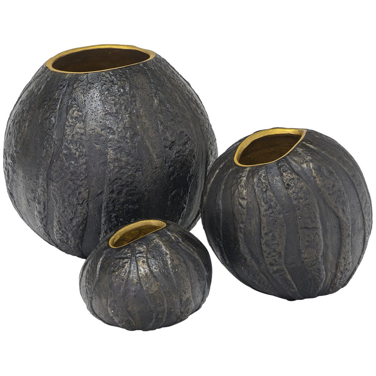 Palecek Batu Urns Set of 3