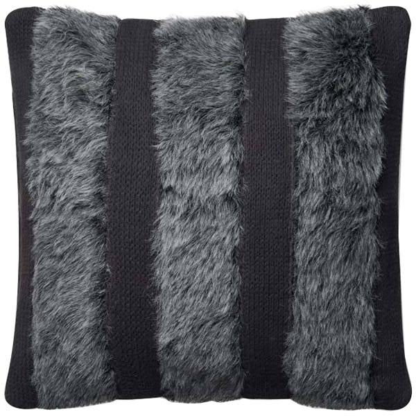 Loloi P0519 Grey 22" x 22" Pillow, Set of 2
