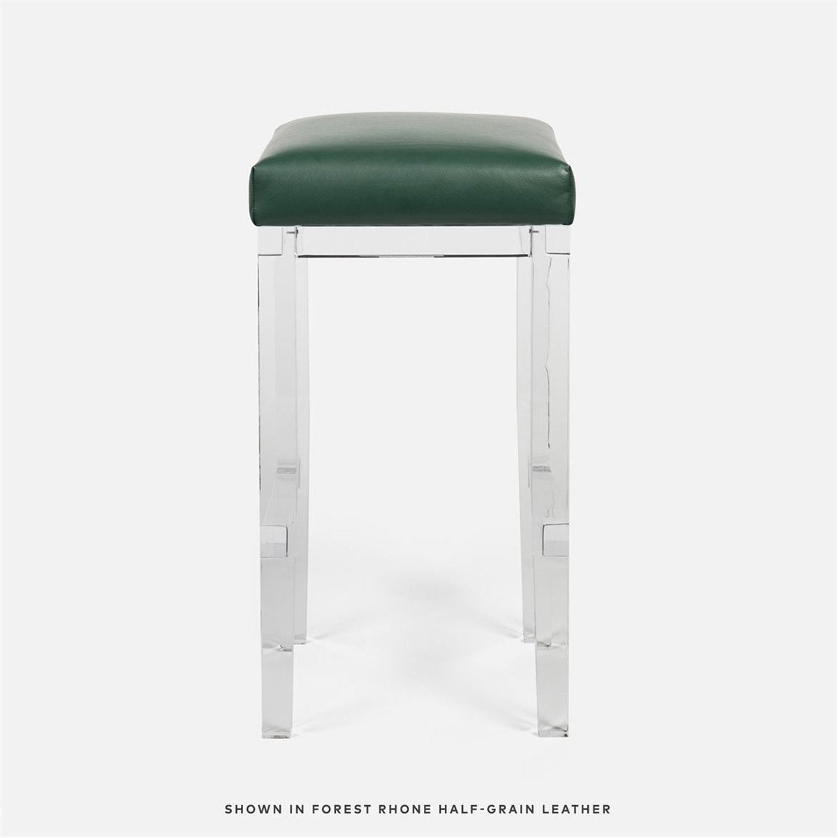 Made Goods Ramsey Bar Stool in Rhone Leather