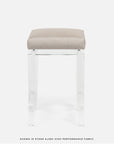 Made Goods Ramsey Counter Stool in Bassac Shagreen Leather