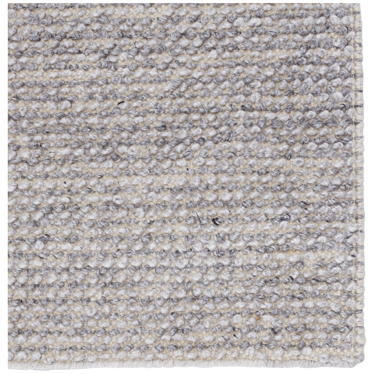 Jaipur Rebecca Crispin Solid Textured Gray Ivory RBC09 Rug