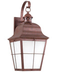 Sea Gull Lighting Weathered Copper One Light Outdoor Wall Lantern