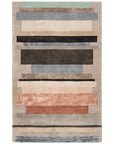 Jaipur Syntax Parallel Geometric Gray Pink SYN03 Area Rug