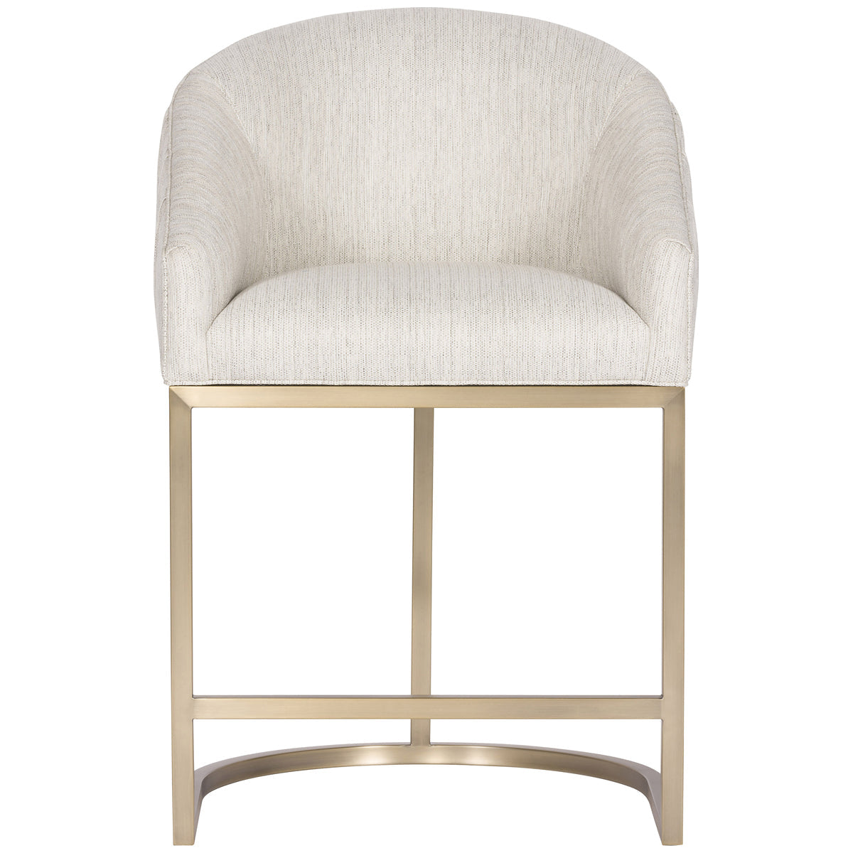 Vanguard Furniture Stocked Dining Counterstool with Satin Brass Base