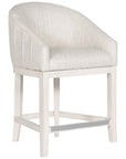 Vanguard Furniture Stocked Dining Counterstool with Wood Flare Base