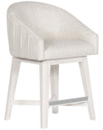 Vanguard Furniture Stocked Dining Counterstool with Wood Swivel Base