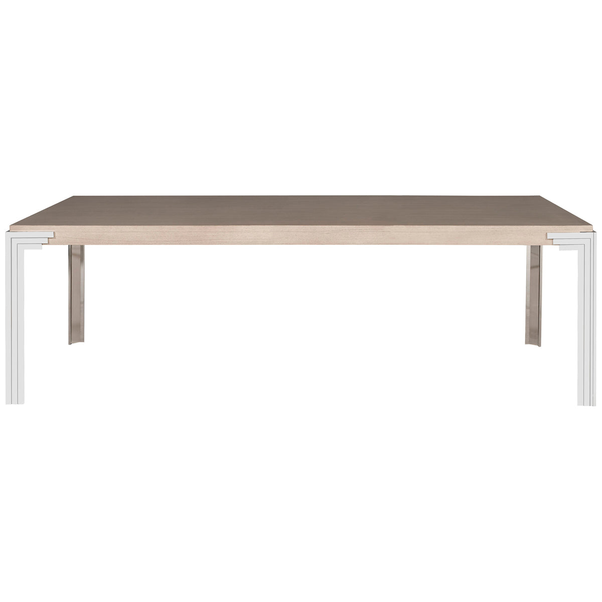 Vanguard Furniture Deco Dining Table with Metal Deco Leg