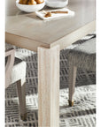 Vanguard Furniture Stone Dining Table with Stone Leg