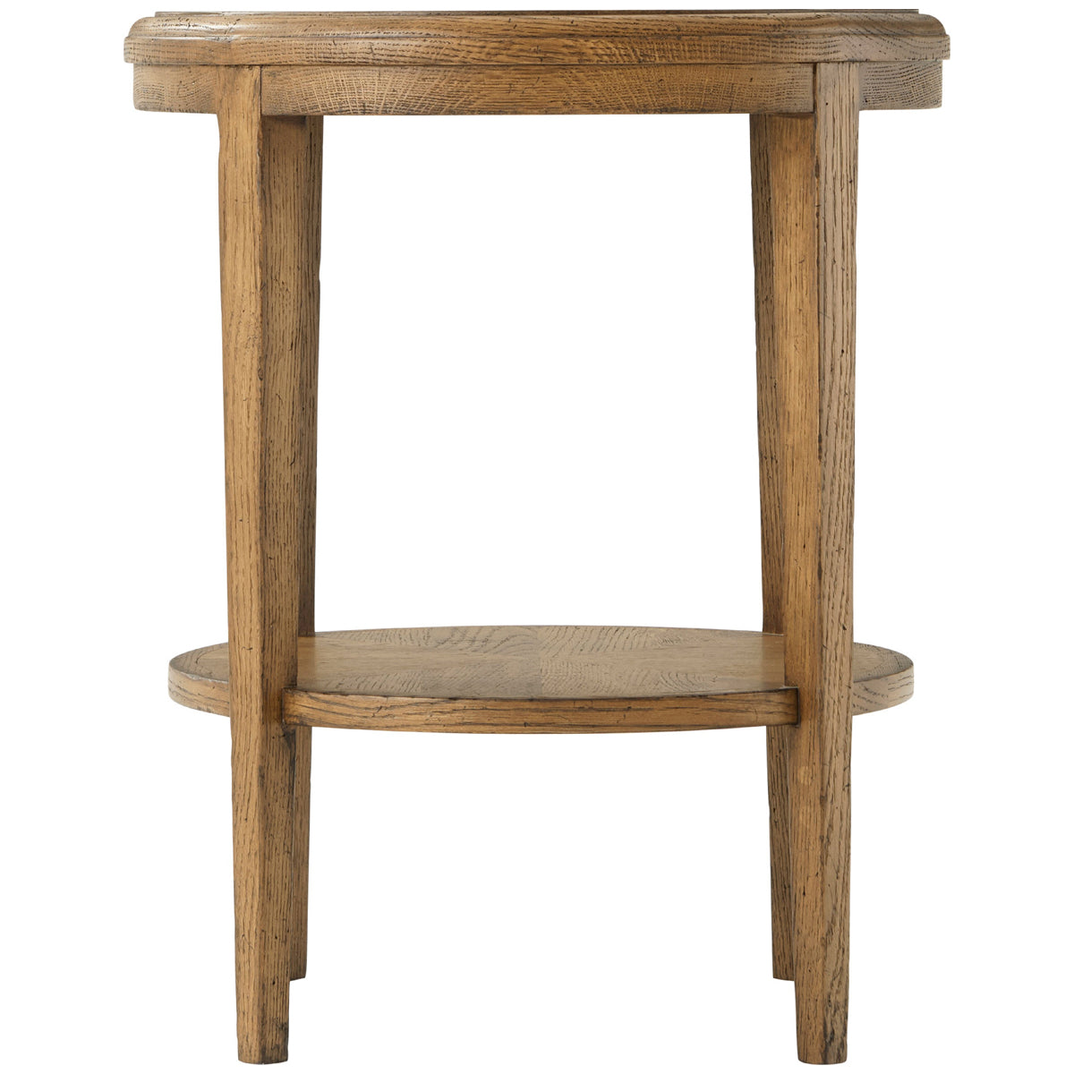 Theodore Alexander Nova Two-Tiered Round Side Table