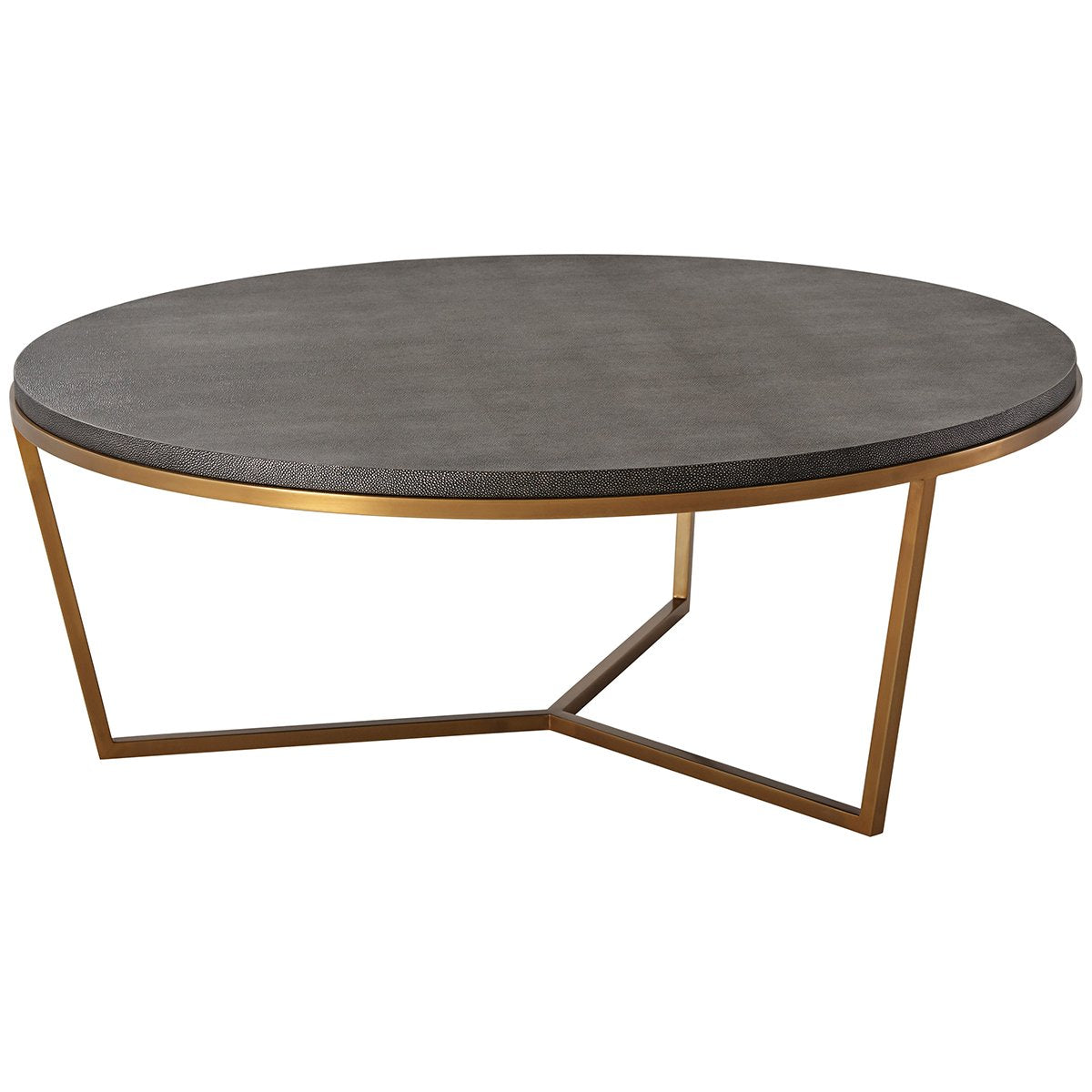 Theodore Alexander Fisher Round Cocktail Table
