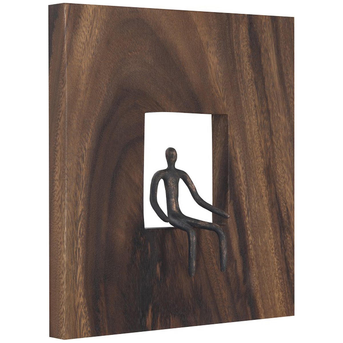 Phillips Collection Atlas Sitting Figure Square Wall Decor