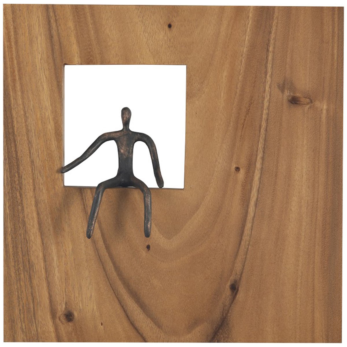 Phillips Collection Atlas Pointing Figure Square Wall Decor