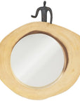 Phillips Collection Atlas Pointing Figure Cross Cut Mirror