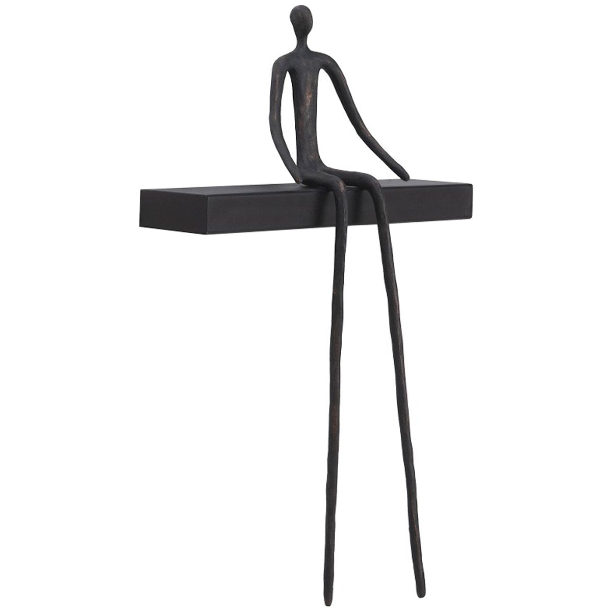 Phillips Collection Short Moveable Sitting Man Shelf
