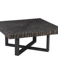 Phillips Collection Chainsaw Square Coffee Table