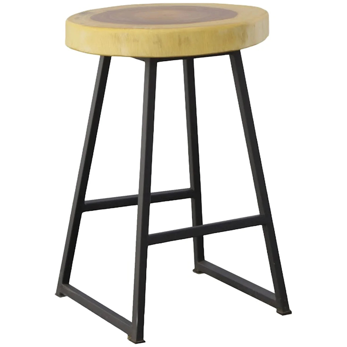 Phillips Collection Chuleta Natural Round Bar Stool