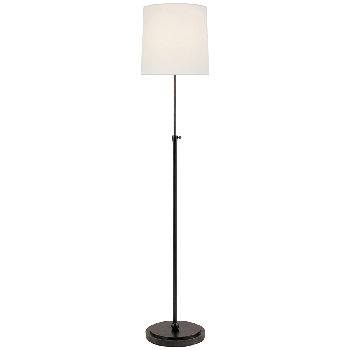 Visual Comfort Bryant Floor Lamp with Linen Shade