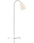 Visual Comfort Mia Floor Lamp with Linen Shade