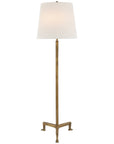 Visual Comfort Parish Floor Lamp with Linen Shade