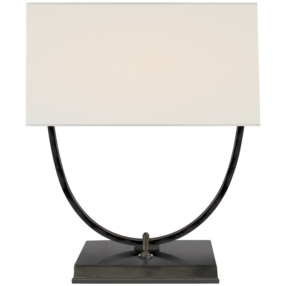 Visual Comfort Kenton Desk Lamp with Linen Shade