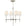 Visual Comfort Bryant Small Chandelier with Linen Shades