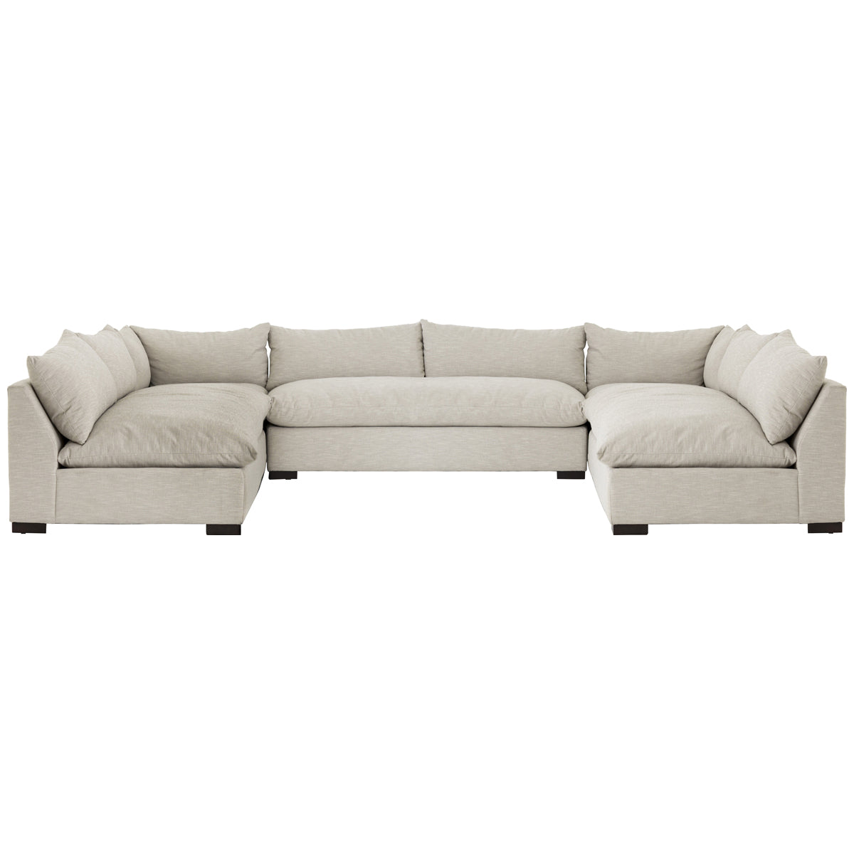 Four Hands Atelier Grant 5-Piece Sectional - Oatmeal