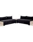 Four Hands Atelier Grant 2-Piece Sectional - Bleached Yukas Resin