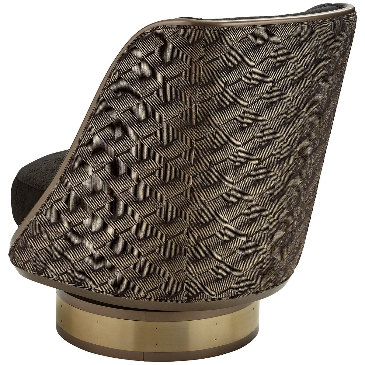 Caracole Upholstery Go For A Spin Swivel Chair
