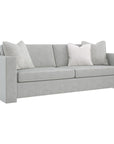 Caracole Upholstery Welt Played Sofa in Smokey Taupe