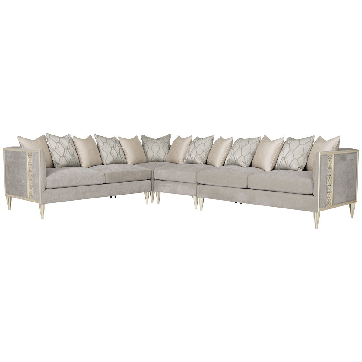Caracole Upholstery Fret Knot Sectional