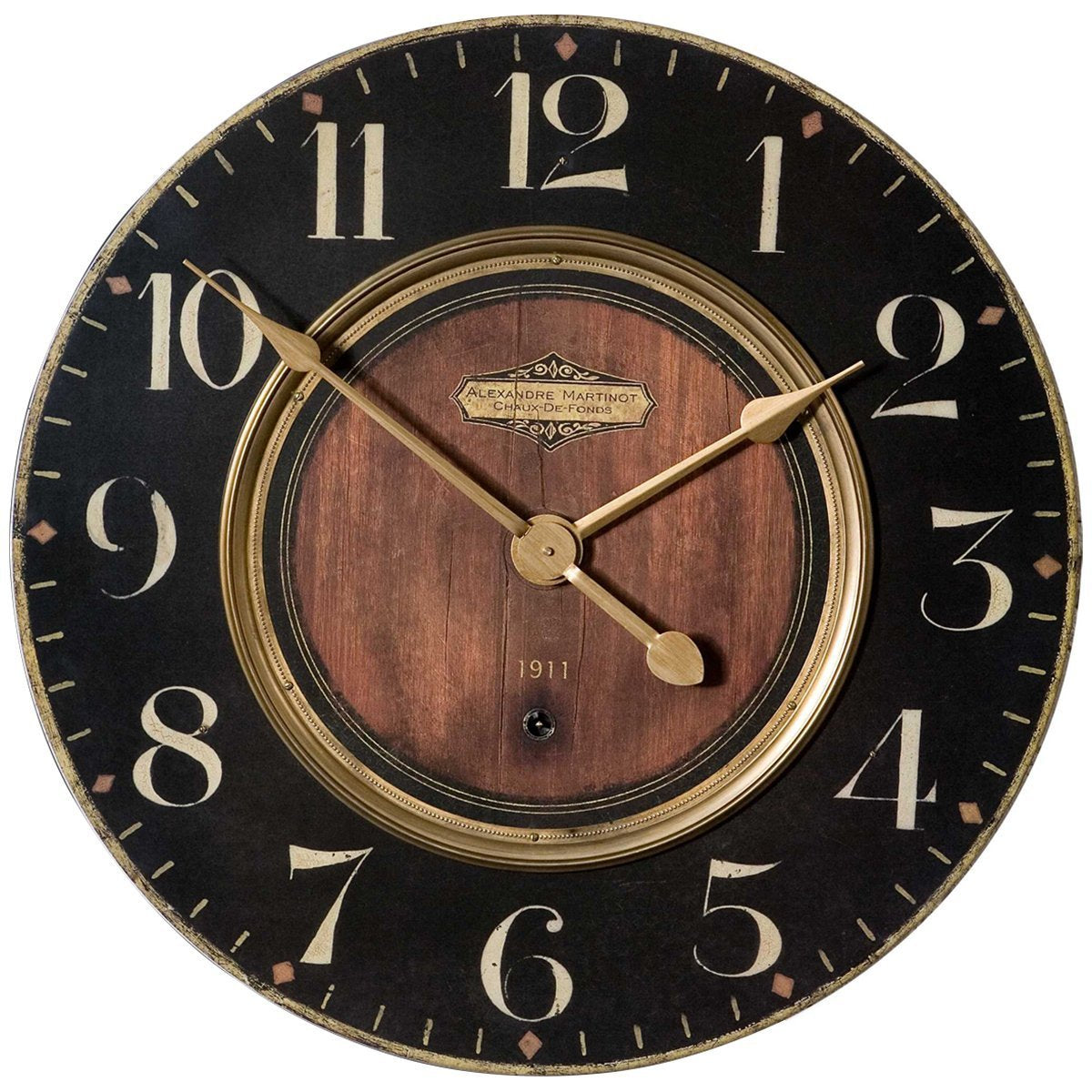 Uttermost Alexandre Martinot 23-Inch Wall Clock