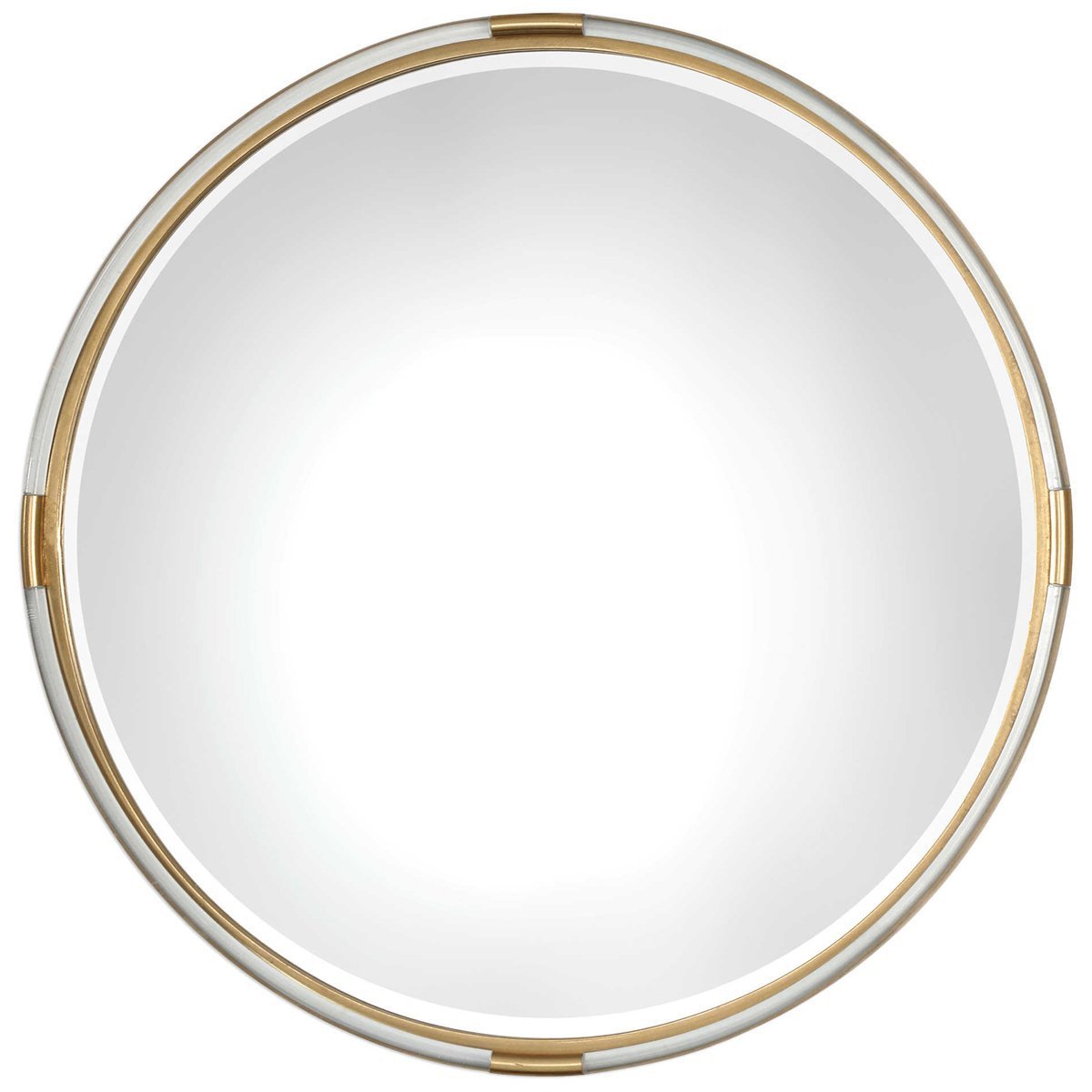 Uttermost Mackai Round Gold Mirror