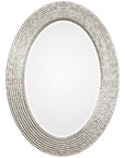 Uttermost Conder Oval Silver Mirror