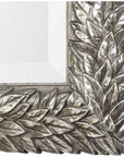 Uttermost Evelina Silver Leaves Mirror