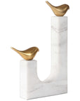 Uttermost Songbirds Brass Sculpture