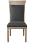 Uttermost Encore Dark Gray Armless Chair