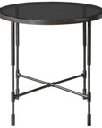 Uttermost Vande Aged Steel Side Table